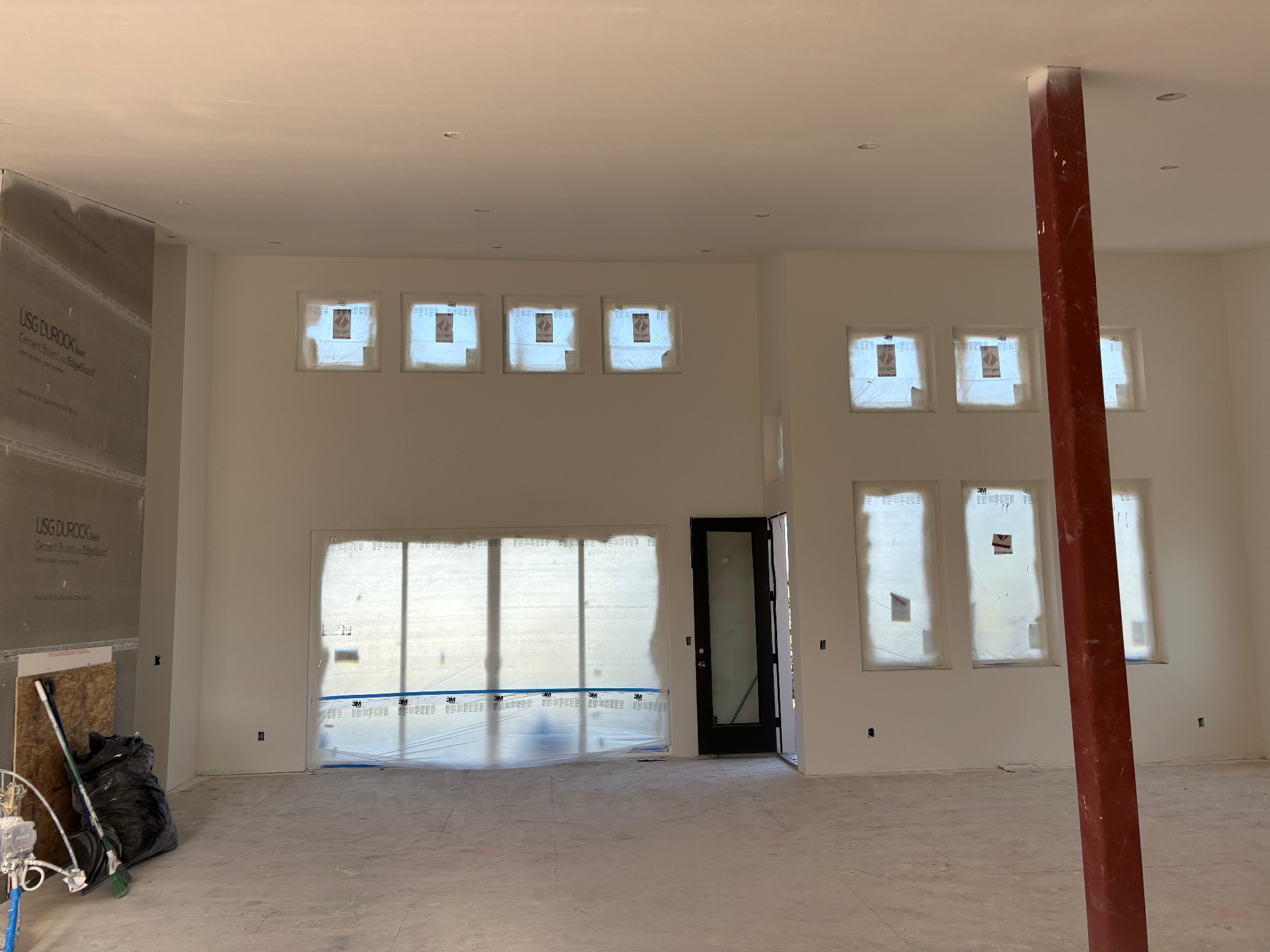 Great Room — Smooth Drywall Finish
