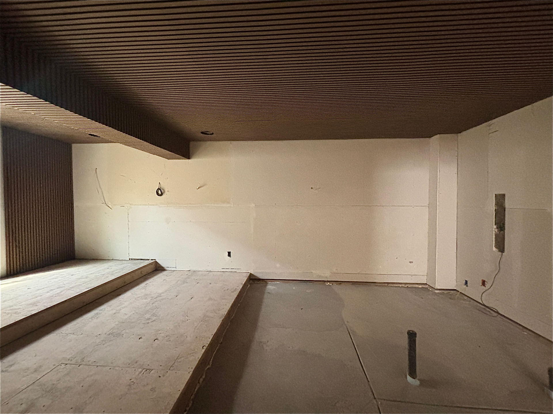 Basement Media Room — In Progress